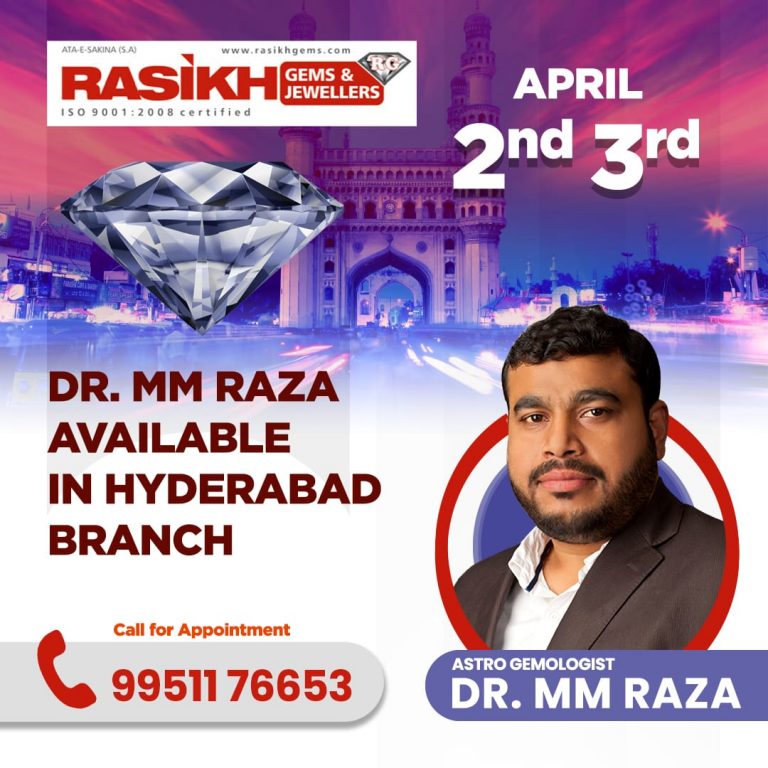 Dr MM RAZA - Best Popular Gemologist in INDIA